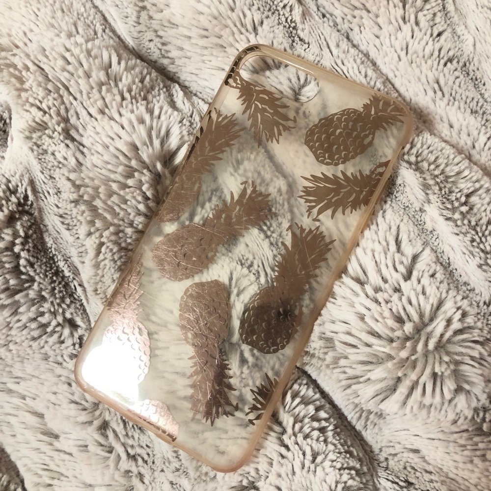 iphone 8 plus rose gold pineapple case